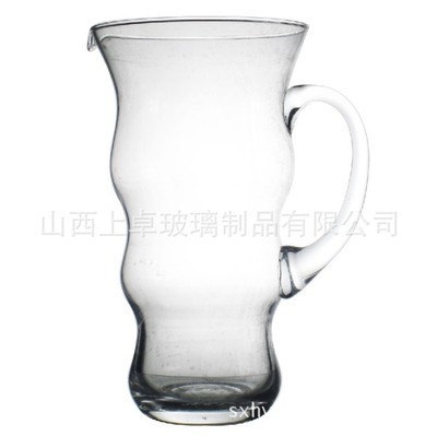 人工吹制简约玻璃水扎——高端品质工厂直销